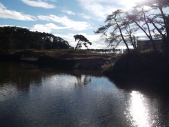 東松島市内にある東名運河写真です。