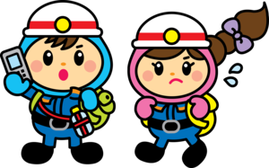 ふわっぴー防災イラスト