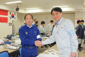 富士見市長と東松島市長