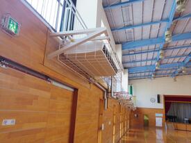 水谷東小学校体育館空調設備