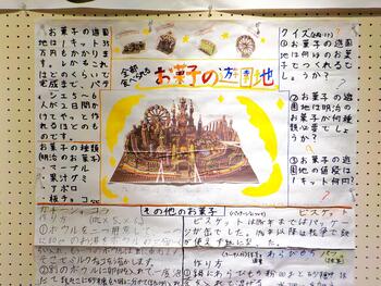 おかしの遊園地図