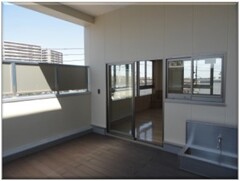 児童館テラス画像