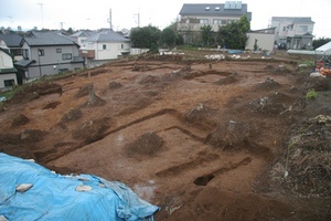 氷川前遺跡の西端