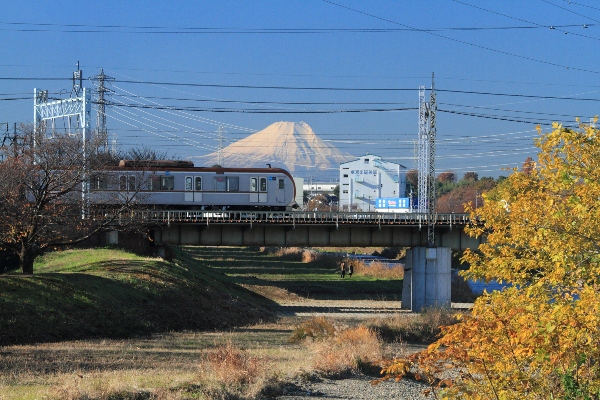 富士見橋からの富士山