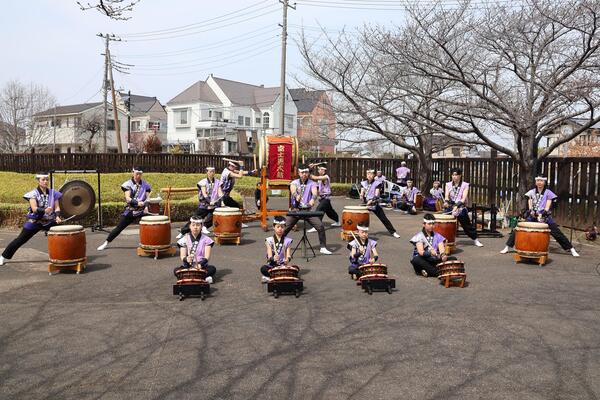富士見太鼓の会の演奏写真