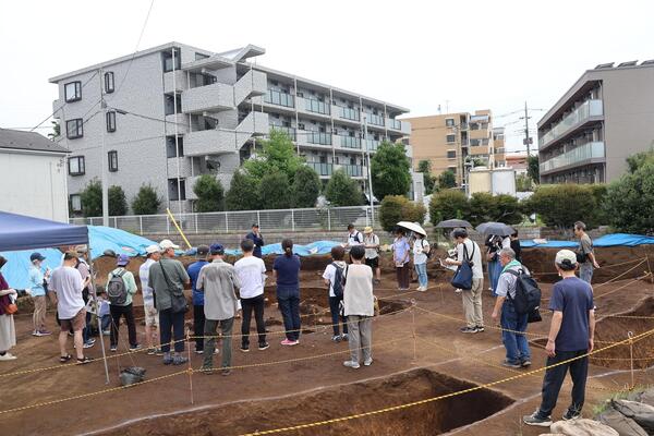 遺跡見学会の写真