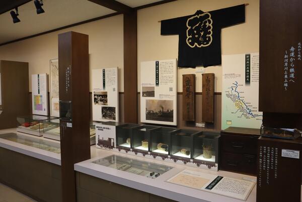 難波田城資料館常設展示コーナーの写真1