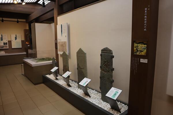 難波田城資料館常設展示の写真2