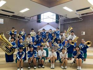 富士見台中学校吹奏楽部の写真