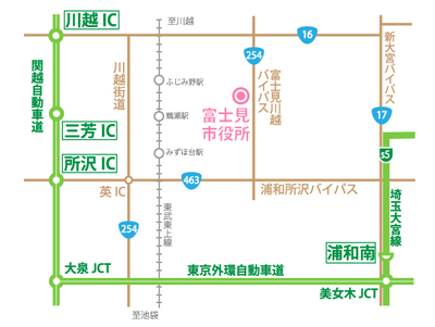 アクセス｜富士見市