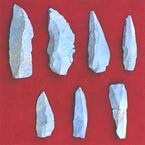 谷津遺跡から発見された旧石器