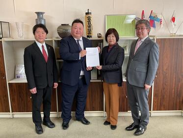 答申の様子（令和7年度）