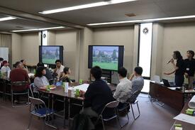 8/31実施分_新庁舎整備事業の説明の様子