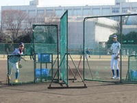 富士見高校野球部員　打撃投手