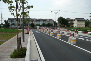 勝瀬の市道整備