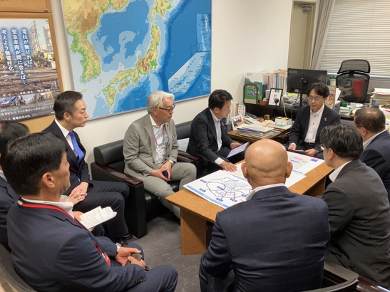 意見交換時の星野富士見市長